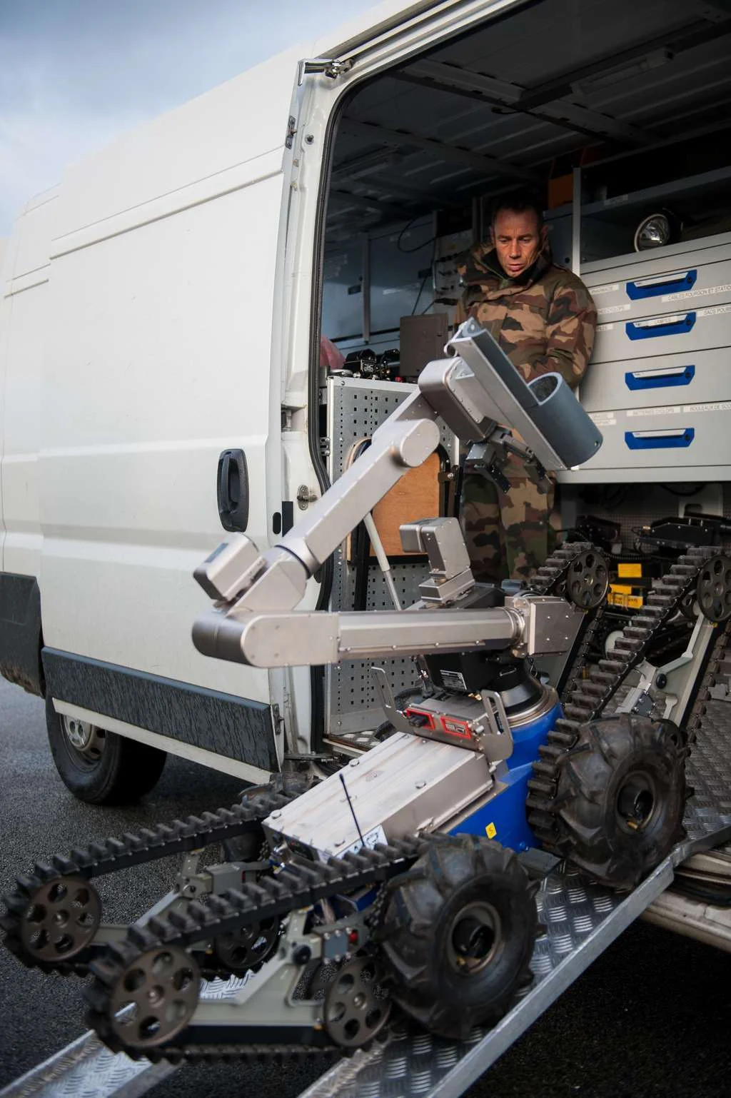 « TELEMAX » : le nouveau robot d’intervention NEDEX de la marine nationale