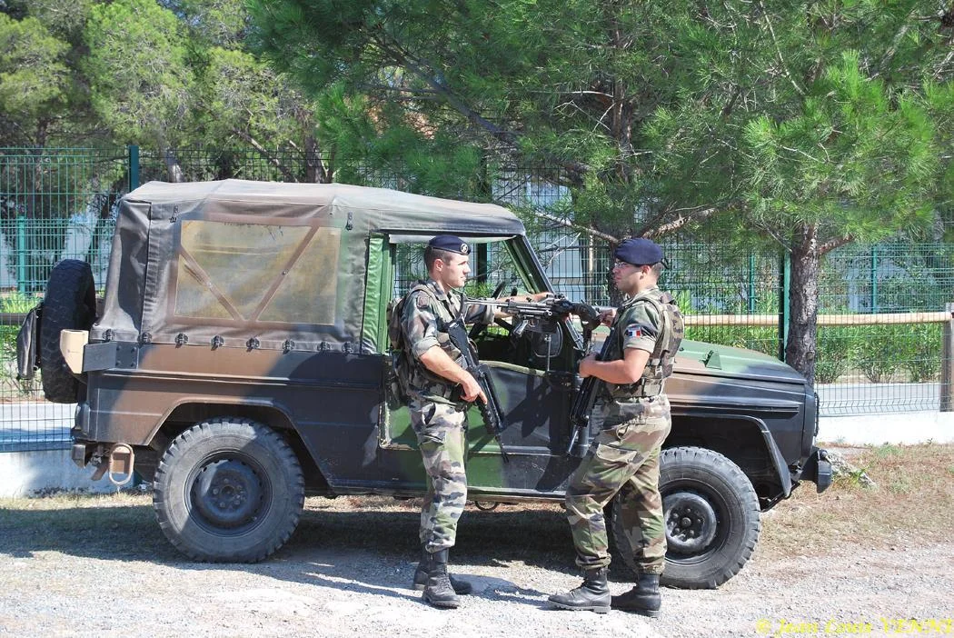 Véhicule de l'armée de terre