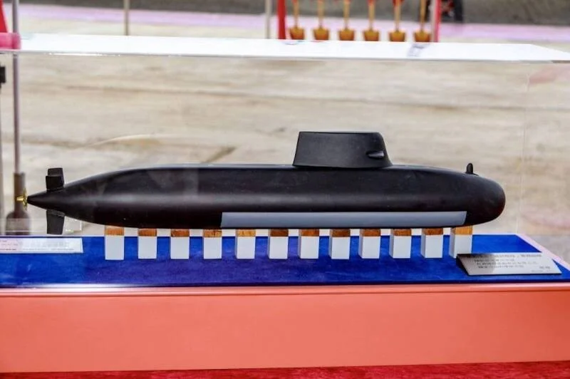 La maquette du sous-marin