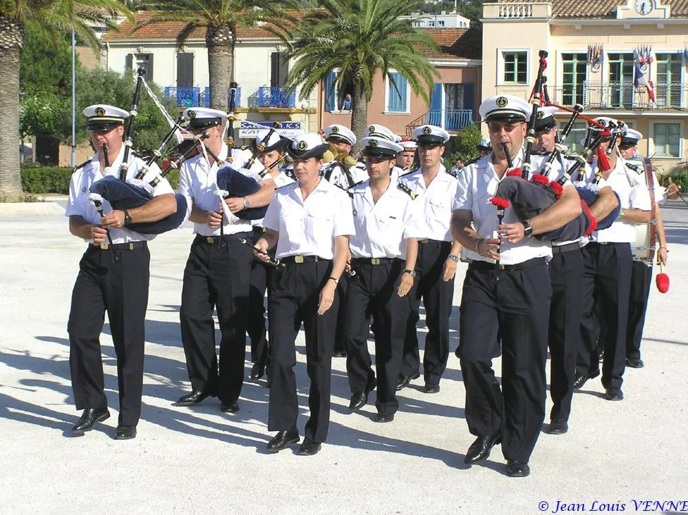 Le bagad du CIN St-Mandrier