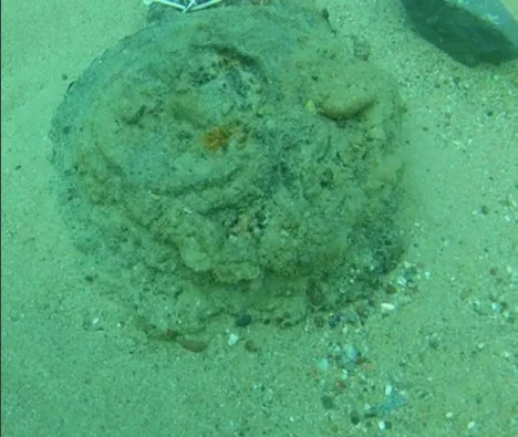 Mine anti-char allemande type Tellermine 43