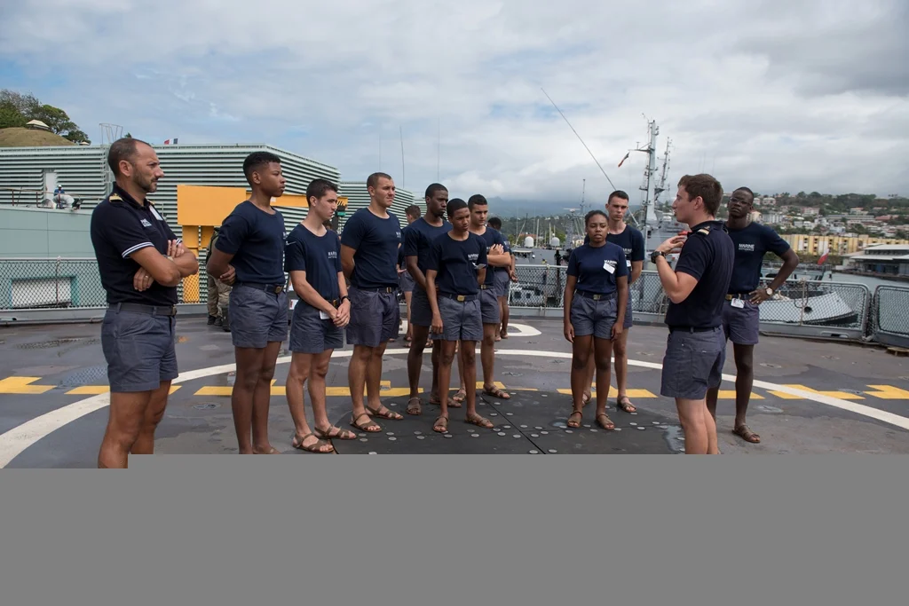 21 Martiniquais en immersion à bord du Germinal