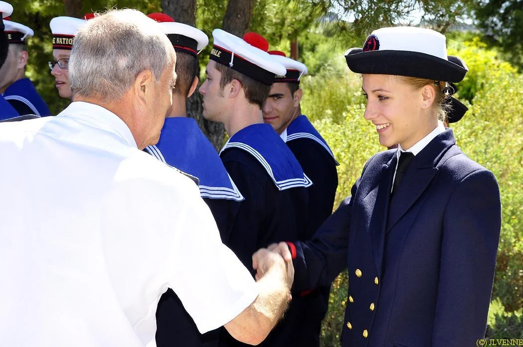 Les stagiaires de la préparation militaire marine de La Seyne-sur-mer reçoivent leur brevet