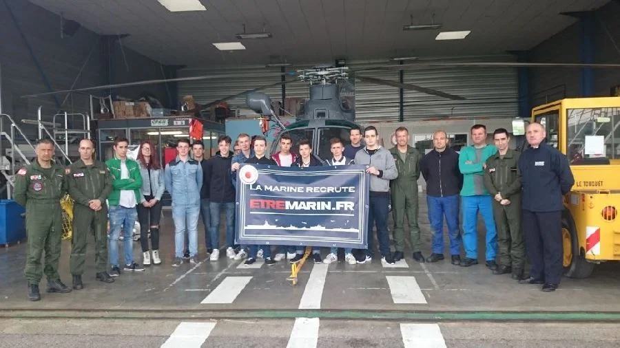 Des élèves de seconde au CROSS Gris Nez