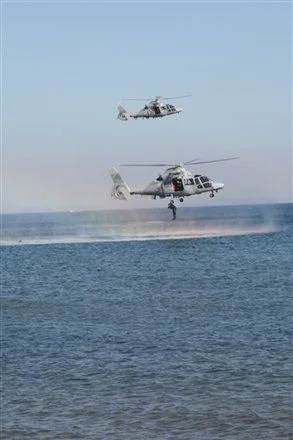 Largage de commandos-marine