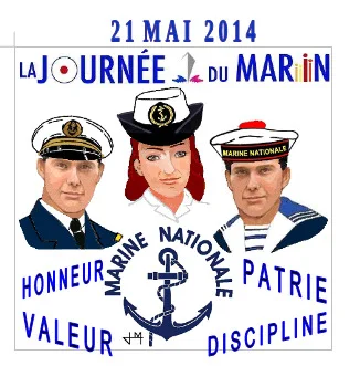 Souvenir philatélique de la 2è Journée du Marin