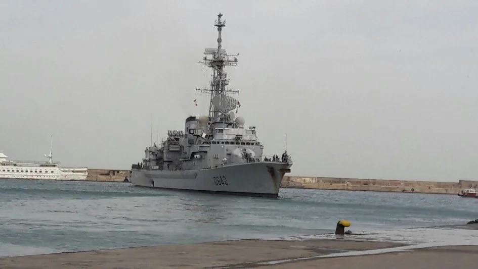 La frégate Montcalm fait escale à Beyrouth