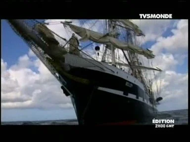 Le Bélem sur les traces de Champlain