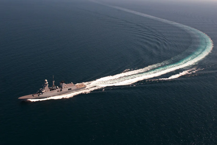 La frégate de défense aérienne Chevalier Paul