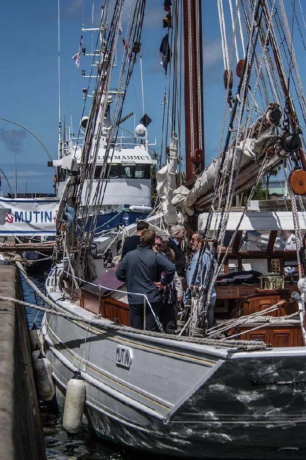 Le Mutin dans le port de Cherbourg