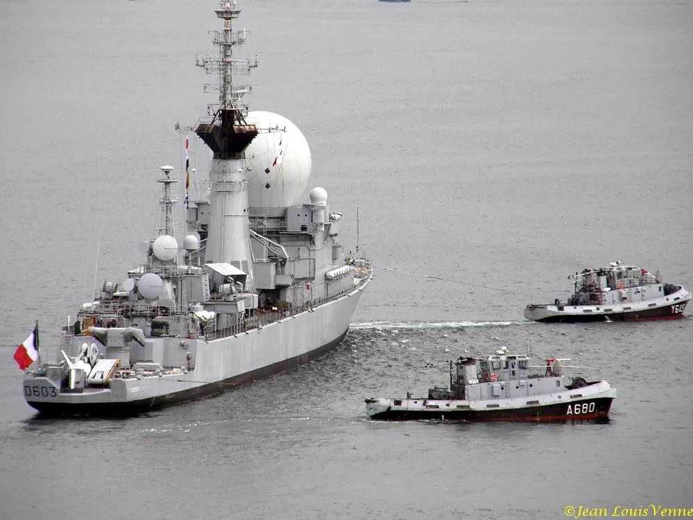 Remorqueurs en action