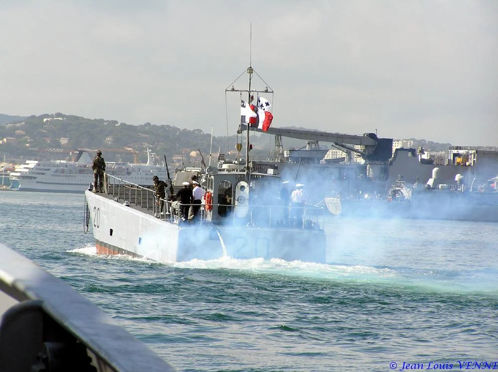 La flottille amphibie de Toulon