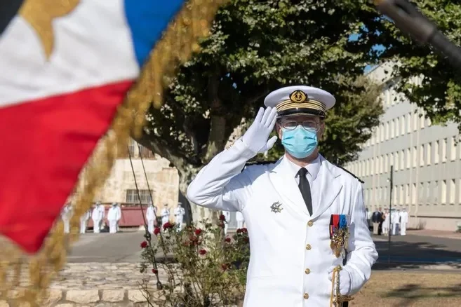 Le capitaine de vaisseau Jérôme Colonna