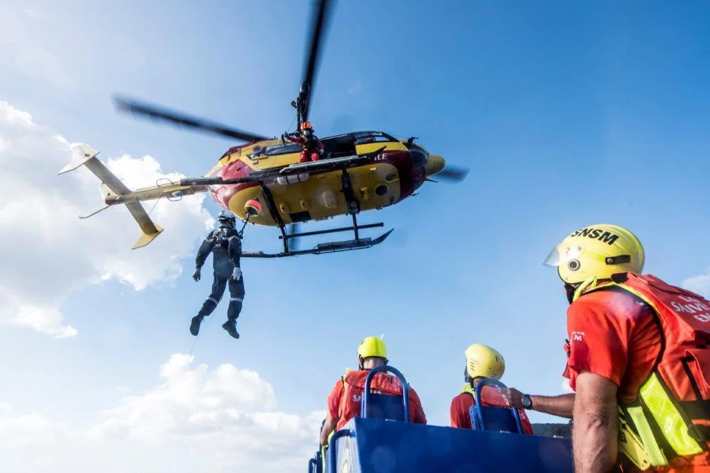 Entraînement à l'hélitreuillage