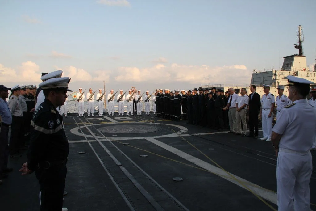 Cérémonie de transfert de la responsabilité opérationnelle de l’opération Atalante