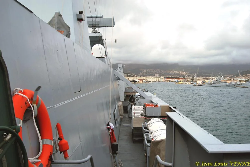 A bord du Guépratte