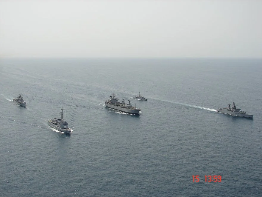 Le La Motte-Picquet, lâ€™aviso Commandant Blaison et les bÃ¢timents de lâ€™Indian navy Beas