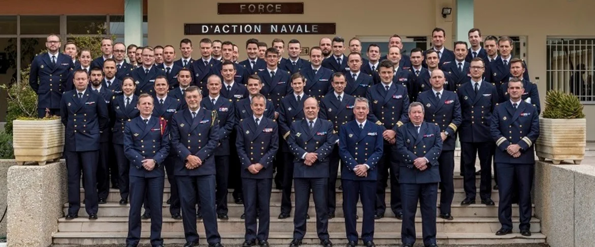 Les stagiaires futurs commandants