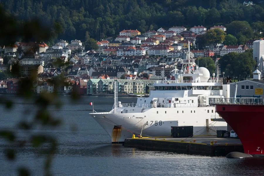 Le Beautemps-Beaupré en escale à Bergen