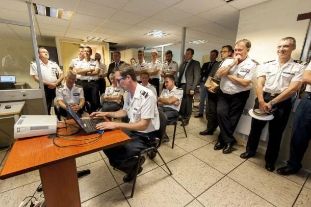 Inauguration du centre support cyberdéfense de la Marine nationale
