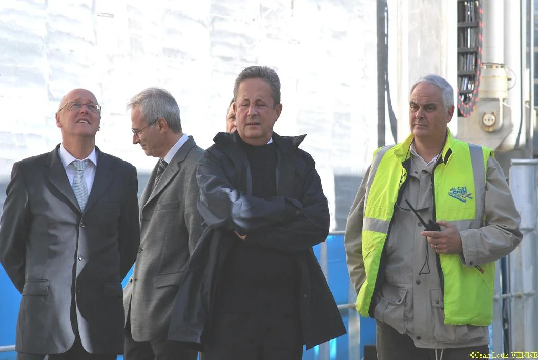 Le préfet maritime assiste à une démonstration du L-CAT