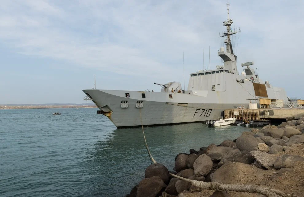 La frégate Lafayette à Djibouti