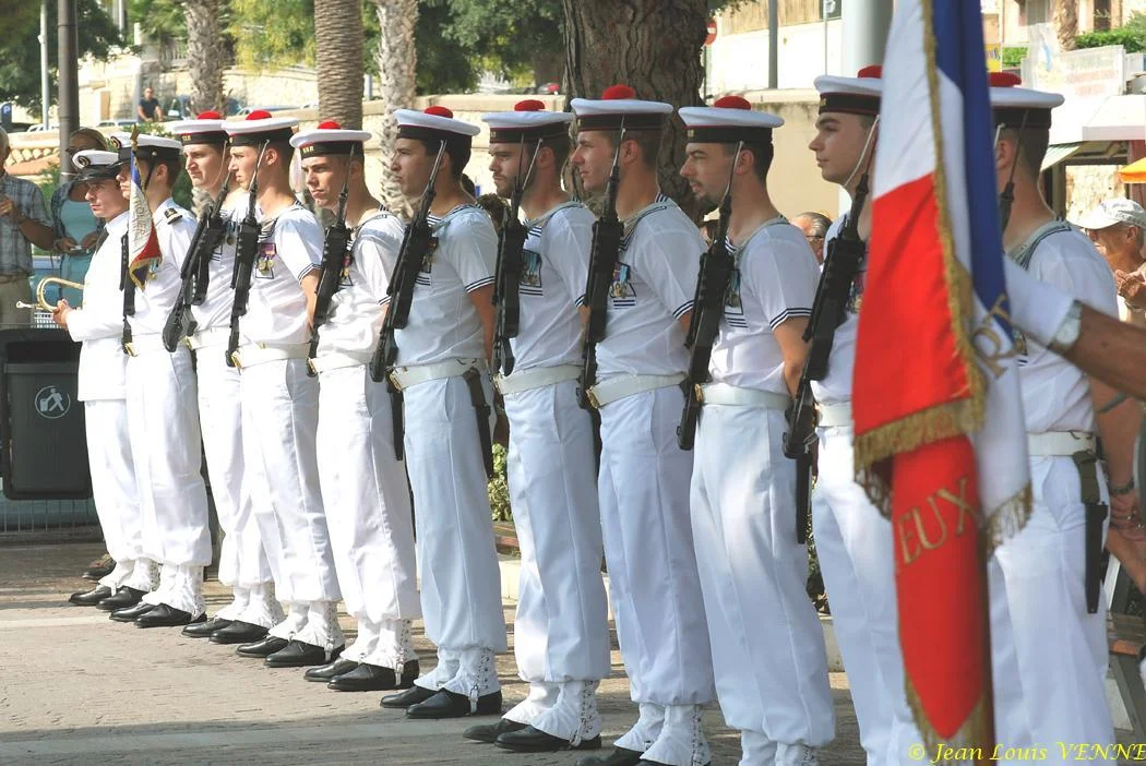La garde d'honneur du BCR Var