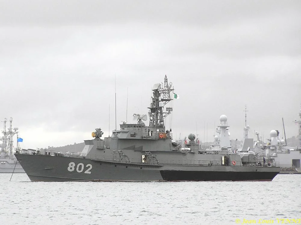 La corvette lance-missiles algérienne Salah Raïs