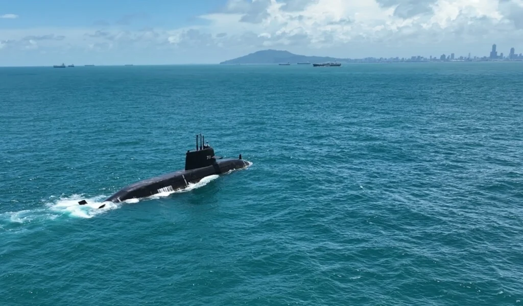 Le sous-marin taïwanais Hai Kun