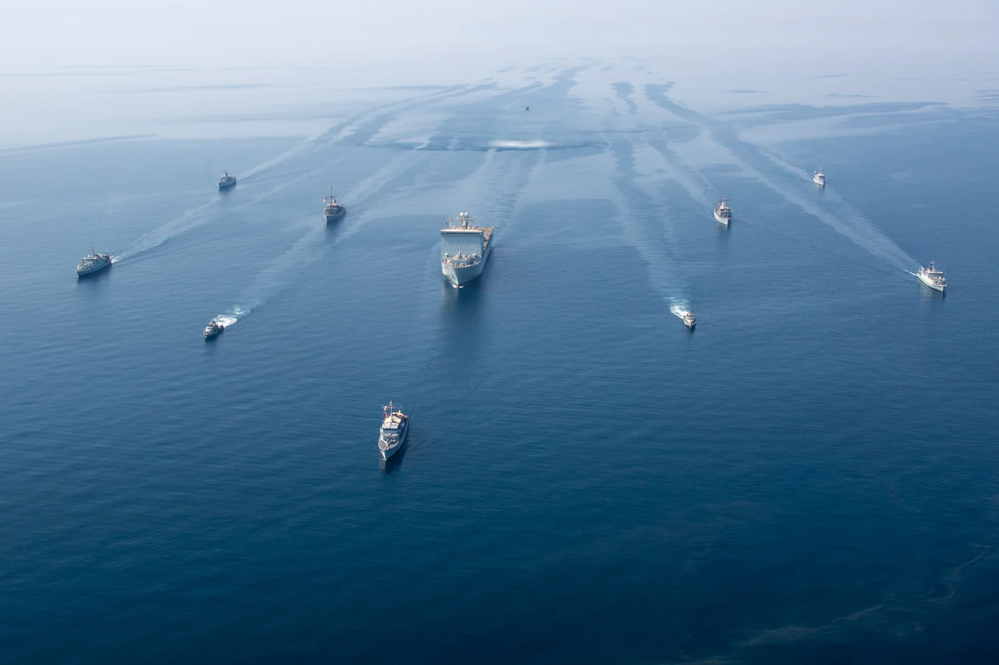 Les participants à l'exercice Artemis Trident 21