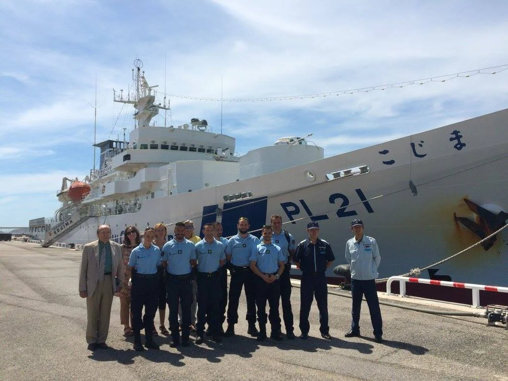 Le Grand Port Maritime de Marseille accueille le navire école Kojima des Japan Coast Guards