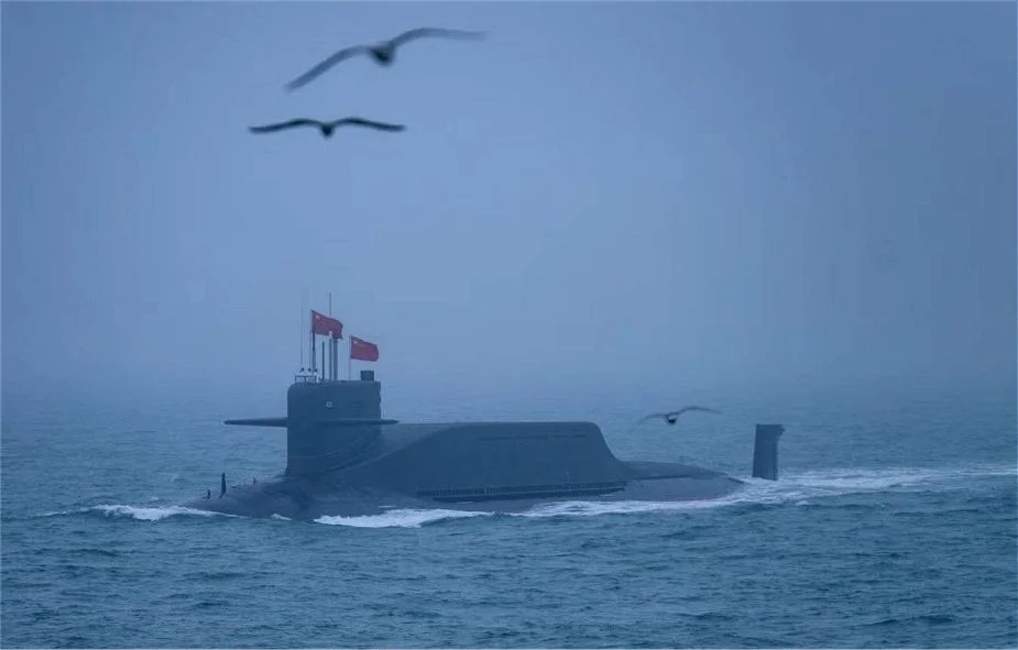Sous-marin nucléaire lanceur d'engins chinois Type-094A