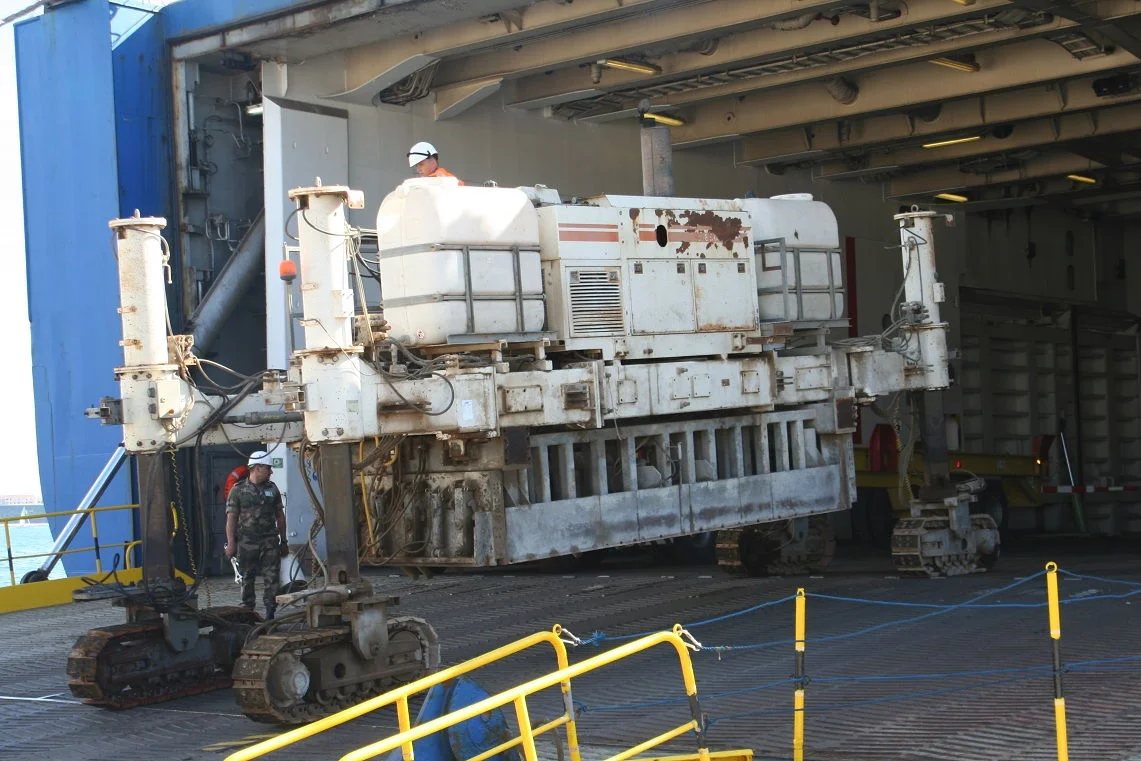 Un engin très peu manoeuvrant