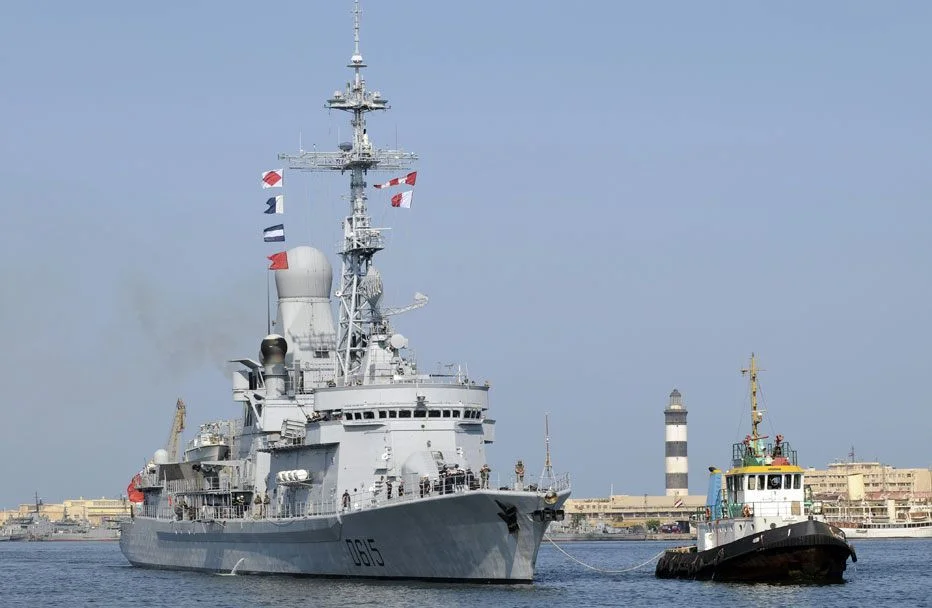 Accostage du Jean Bart