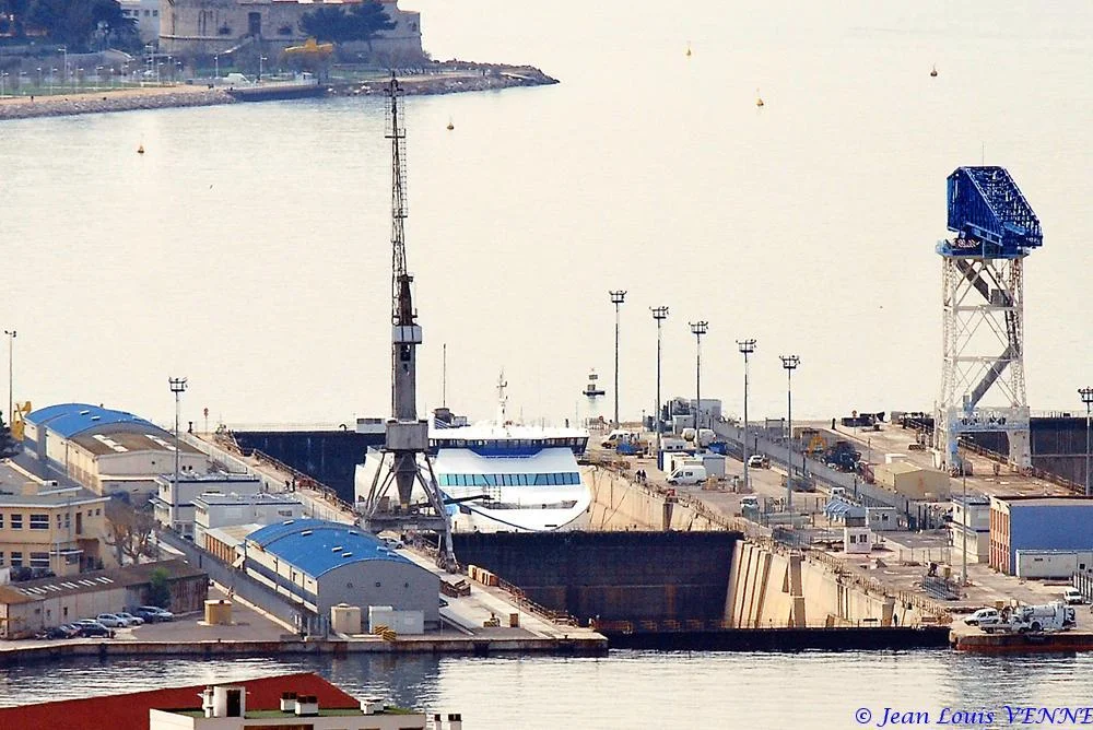 Le Liamone au bassin, vu du Faron