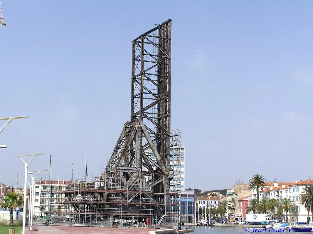 Rénovation du pont levant de La Seyne sur Mer