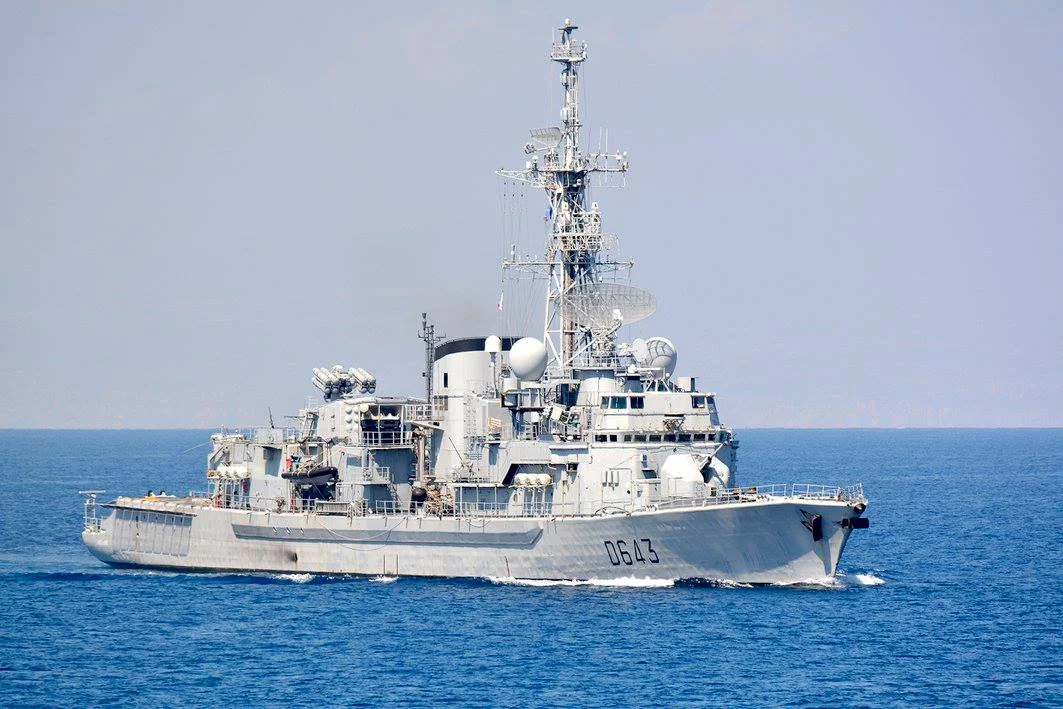 Le Jean de Vienne lors de l’exercice Dynamic Manta