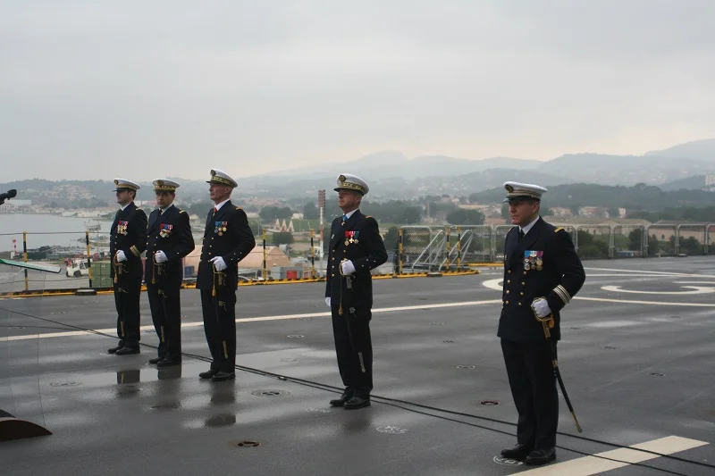 Départ de la mission Jeanne d'Arc 2017