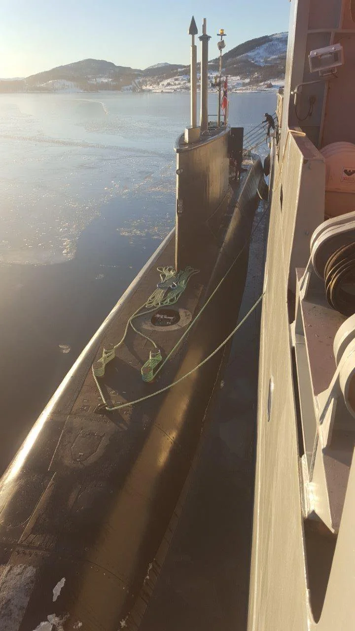 Le sous-marin norvégien Utsila