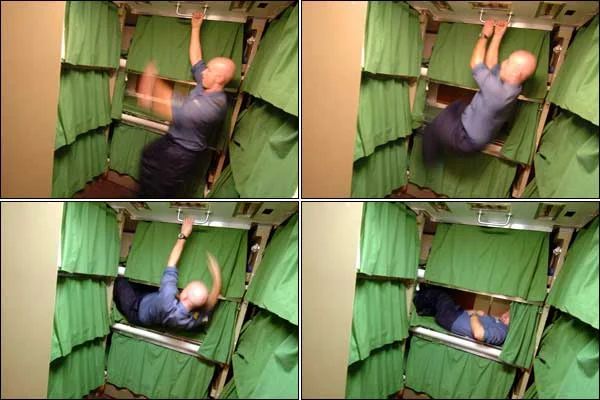 Monter dans sa couchette