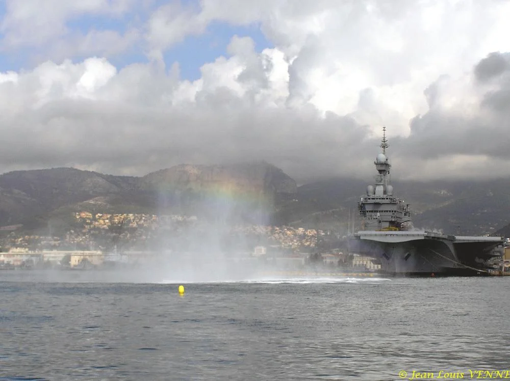 Essais des catapultes du Charles de Gaulle