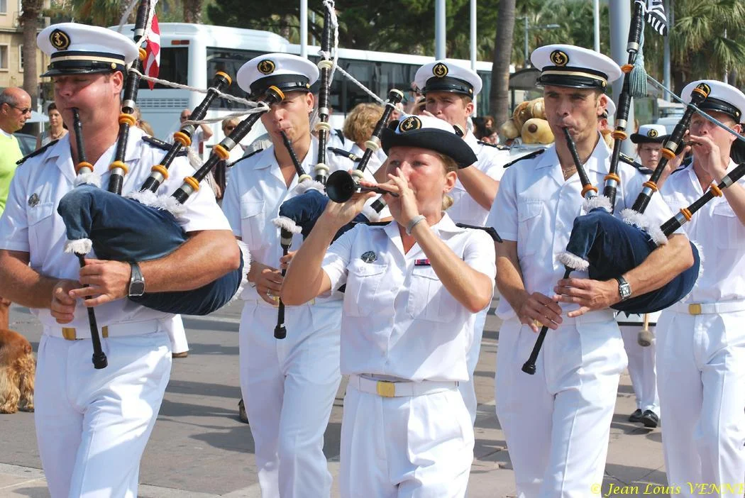 Le bagad du CIN St-Mandrier