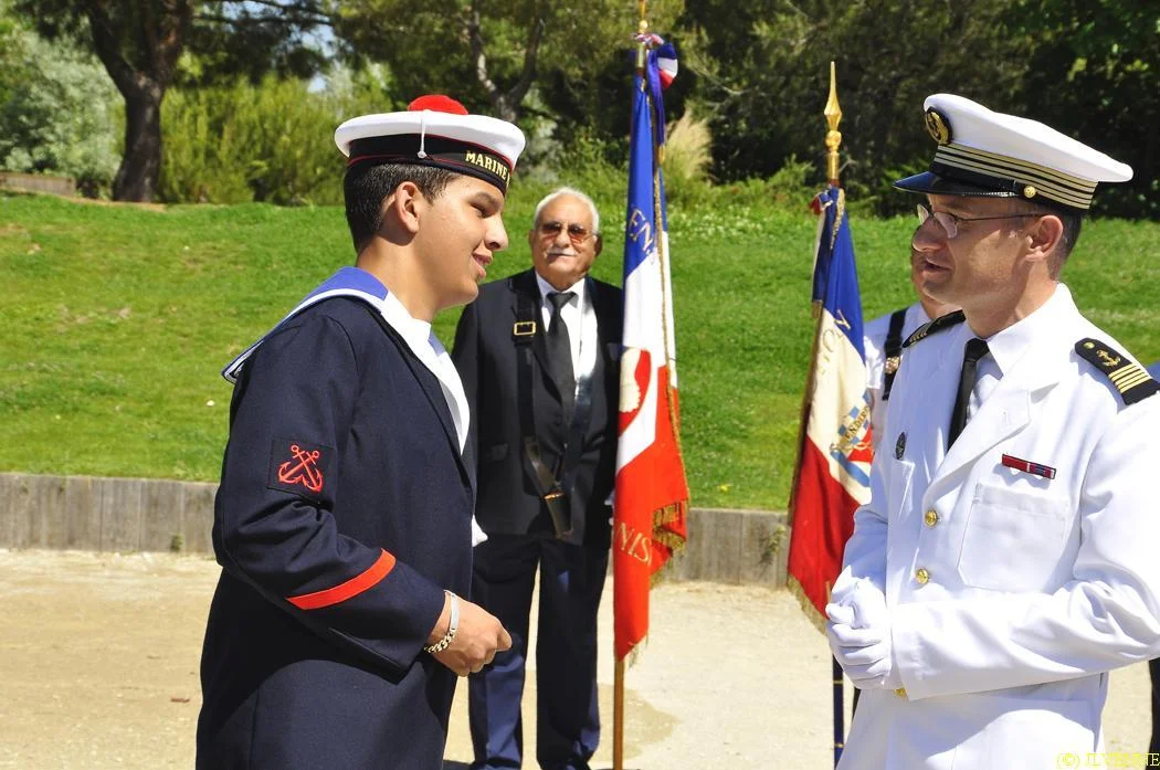 Les stagiaires de la préparation militaire marine de La Seyne-sur-mer reçoivent leur brevet