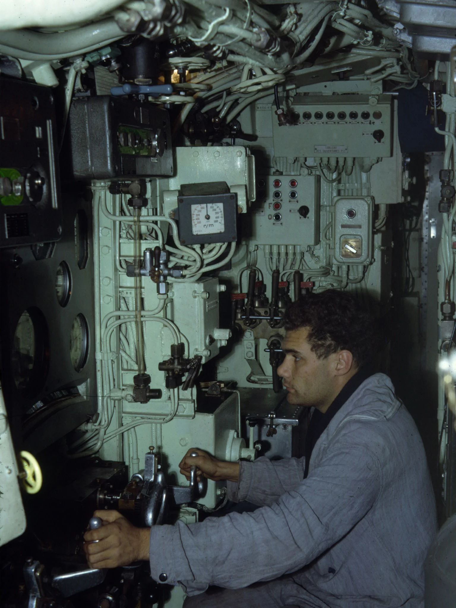 Aux barres de plongée