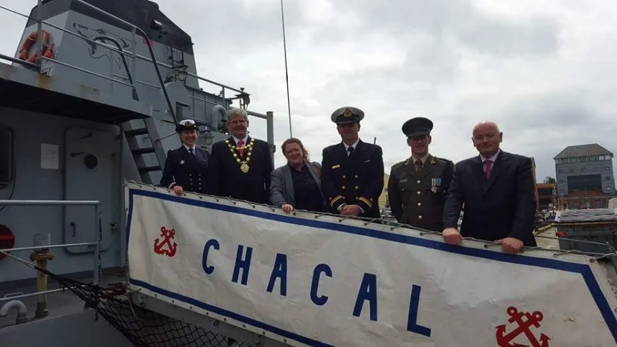 Les autorités locales visitent le Chacal