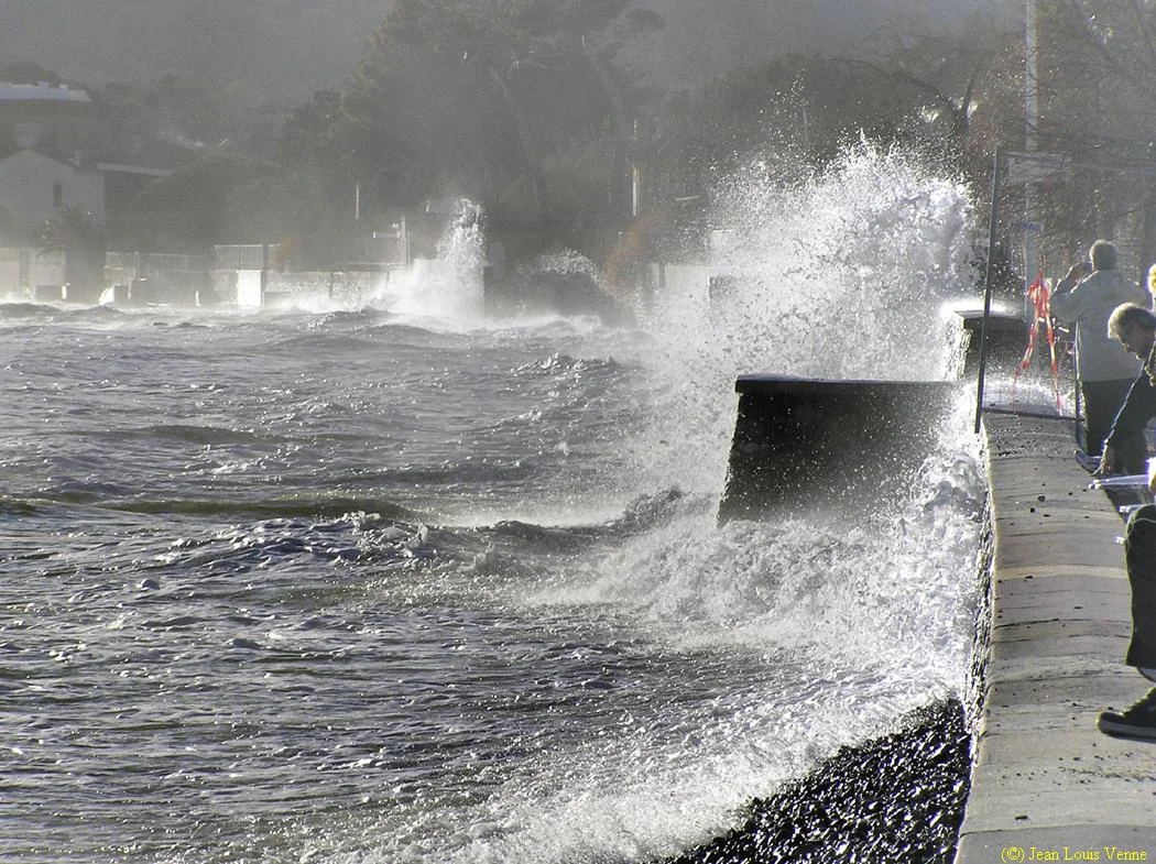 Tempête sur la côte varoise