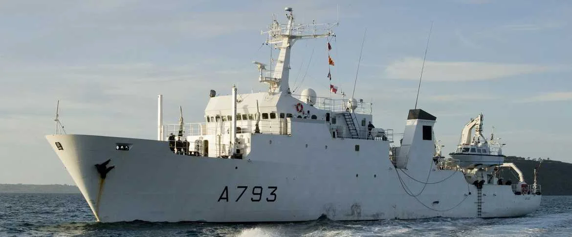 Le bâtiment hydrographique Laplace