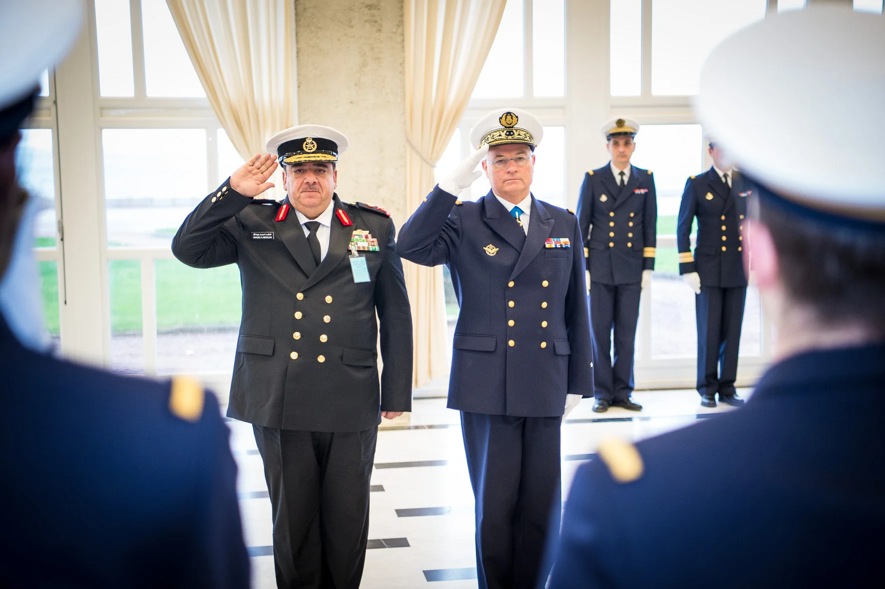 Le chef de la force navale du Koweit en visite à l'Ecole Navale