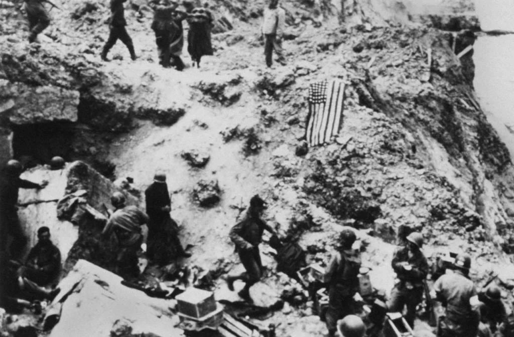 Le jour du Débarquement, à Ouistréham