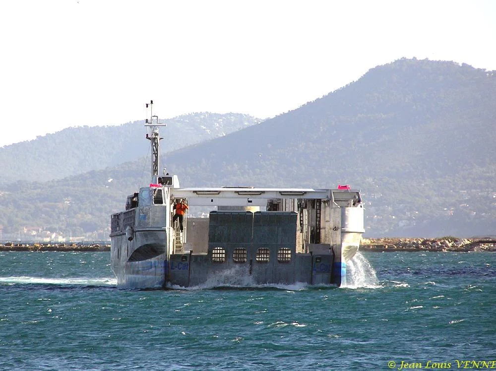 Essais du LCAT à St Mandrier sur Mer